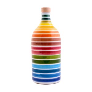 Jarre en céramique arc-en-ciel - Fruitée Moyenne
